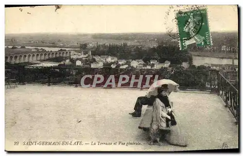 Cartes postales Saint Germain En Laye La Terrasse et Vue Generale