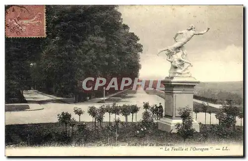 Cartes postales Saint Germain En Laye La Terrasse Rond Point du Rosarium La feuille et l ouragan