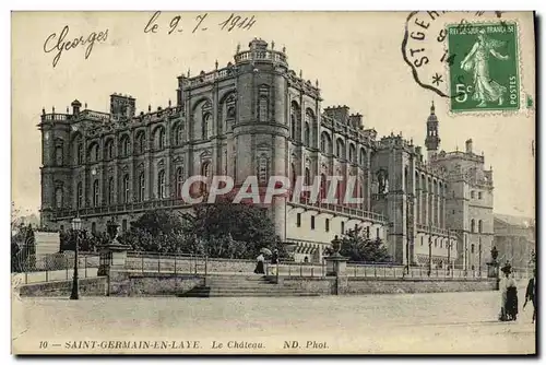 Cartes postales Saint Germain En Laye Le Chateau