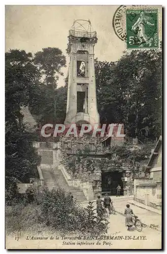 Cartes postales Saint Germain En Laye Station inferieure du Pacq