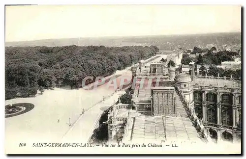 Cartes postales Saint Germain En Laye Vue sur le Parc Prise du Chateau