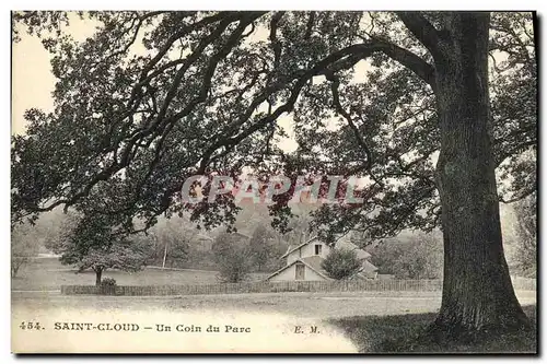 Cartes postales Saint Cloud Un Coin du Parc