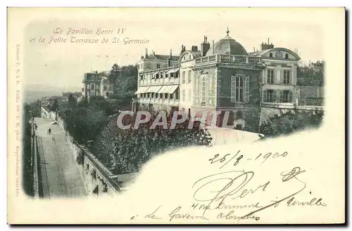 Cartes postales Le Pavillon Fienri et la Petite Terrasse de St Germain