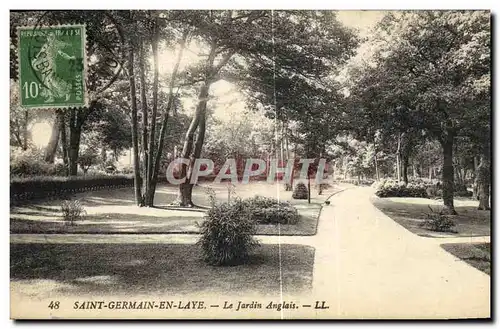 Ansichtskarte AK St Germain En Laye Le Jardin Anglais