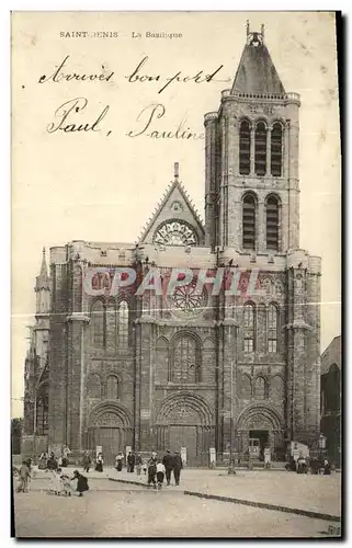 Cartes postales De Saint Denis La Basilique