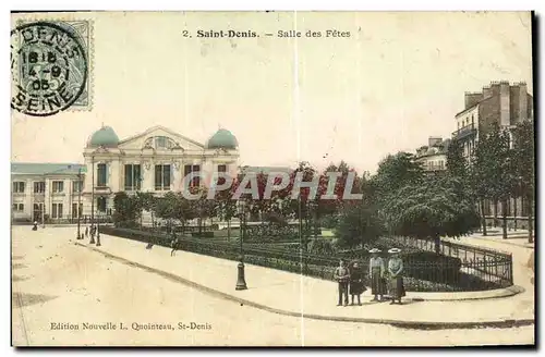 Cartes postales Saint Denis Salle des Fetes Enfants
