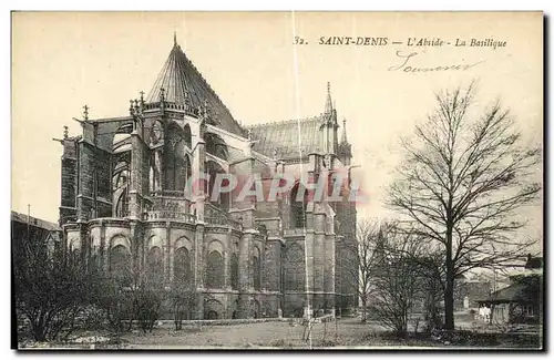 Cartes postales Saint Denis L Abside La Basilique