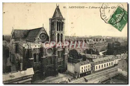 Cartes postales Saint Denis L Abside et la Legion d honneur