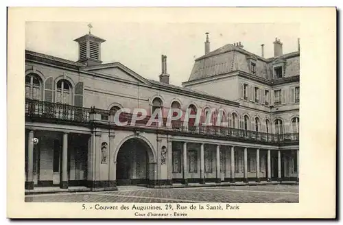 Ansichtskarte AK Couvent des Augustines Rue de la Sante Paris Cour d honneur Entree