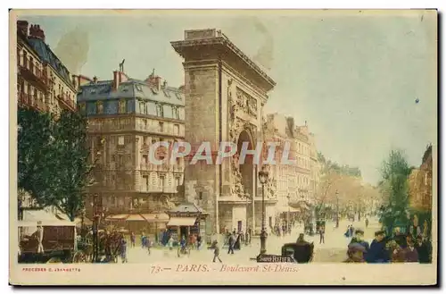 Cartes postales Paris Boulevard St Denis