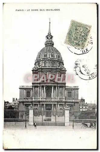 Cartes postales Paris Le Dome des Invalides