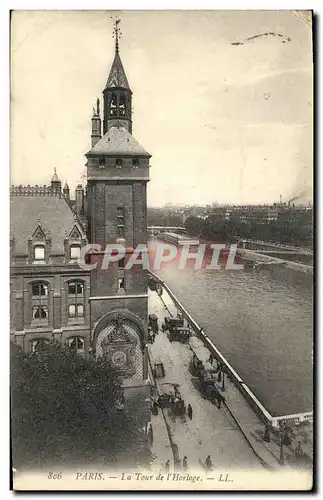 Ansichtskarte AK Paris La Tour de l Horloge