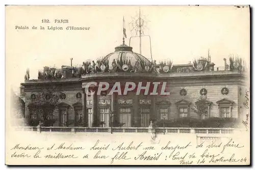 Cartes postales Paris Palais de la Legion d Honneur