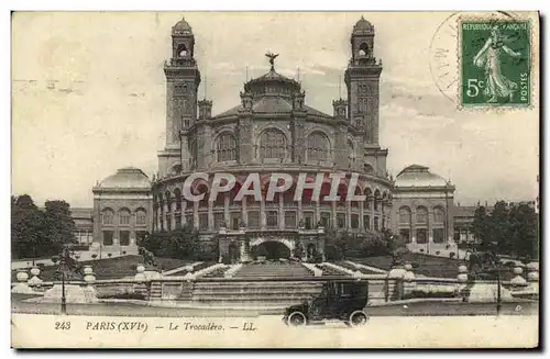 Cartes postales Paris Le Trocadero Automobile