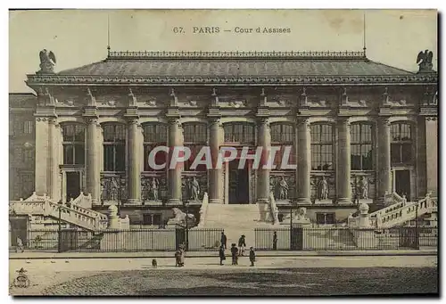 Cartes postales Paris Cour d Assises