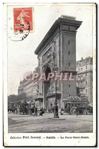 Cartes postales Collection Petit Journal Paris La Porte Saint Denis