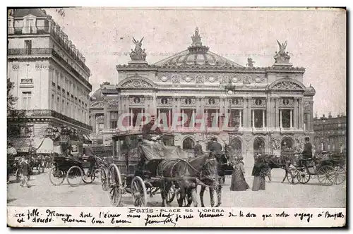 Cartes postales Paris Place de L Opera