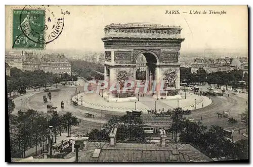 Cartes postales Paris L Arc de Triomphe