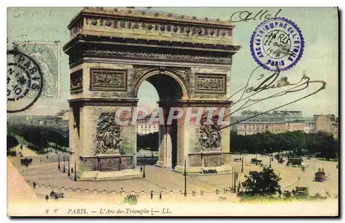 Cartes postales Paris L Arc de Triomphe