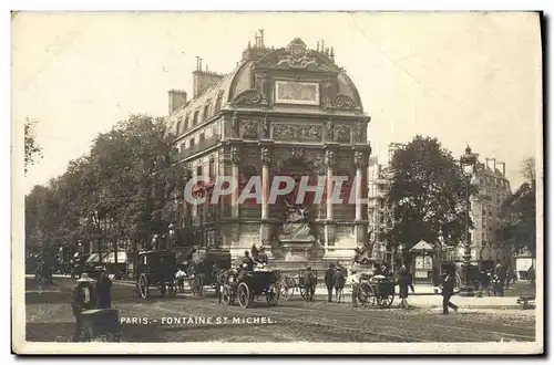 Cartes postales Paris Fontaine St Michel