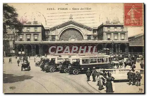 Cartes postales Paris Gare de l Est Metro