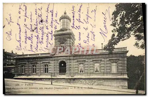 Cartes postales Paris Pavillon du Service des Phares Trocadero