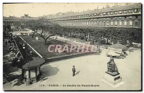 Ansichtskarte AK Paris Le Jardin du Palais Royal