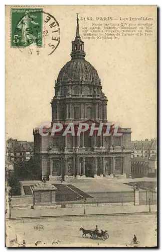 Cartes postales Paris Les Invalides
