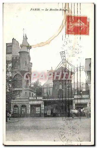 Cartes postales Paris Le Moulin Rouge