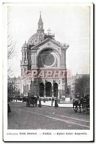 Cartes postales Paris Eglise Saint Augustin