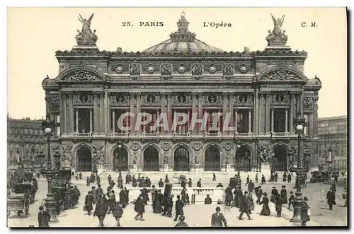 Cartes postales Paris L Opera