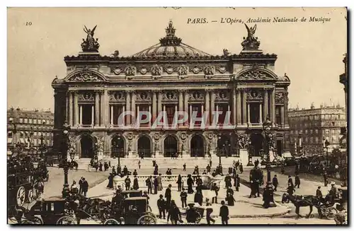 Ansichtskarte AK Paris L Opera Academie Nationale de Musique