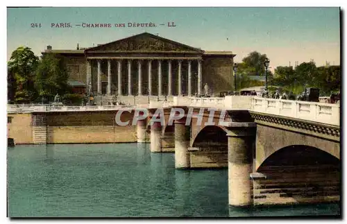 Cartes postales Paris Chambre des Deputes