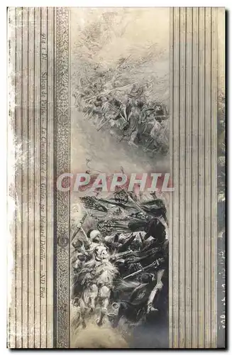 Cartes postales Salons de Paris La chevauchee de la gloire par Edouard Detaille