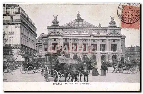 Cartes postales Paris Place de L Opera