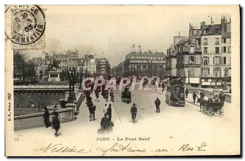 Cartes postales Paris Le Pont Neuf