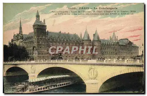 Ansichtskarte AK Paris La Conciergerie Peniche