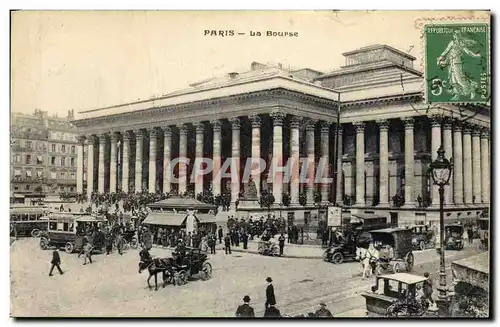 Cartes postales Paris La Bourse