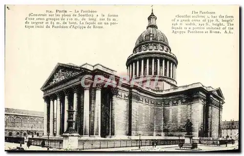 Cartes postales Paris Le Pantheon