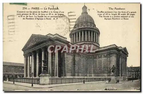 Cartes postales Paris Le Pantheon