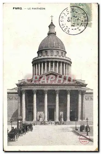 Cartes postales Paris Le Pantheon