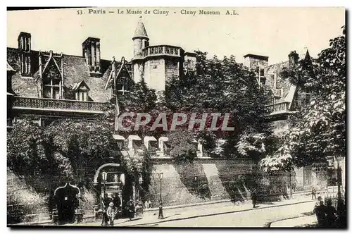 Cartes postales Paris Le Musee de Cluny