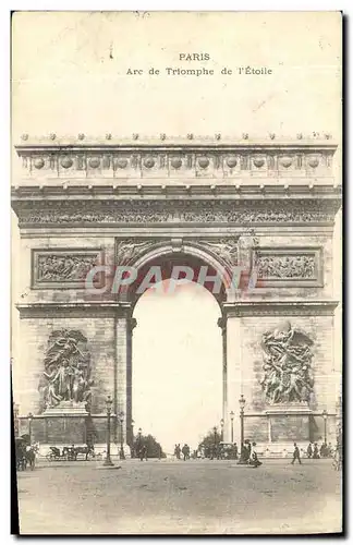 Cartes postales Paris Arc de Triomphe de L Etoile