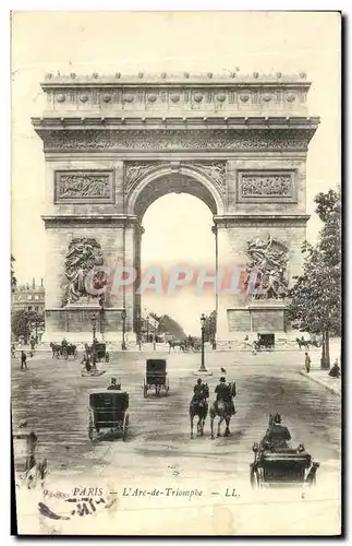 Cartes postales Paris L Arc de Triomphe