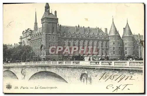 Cartes postales Paris La Conciergerie