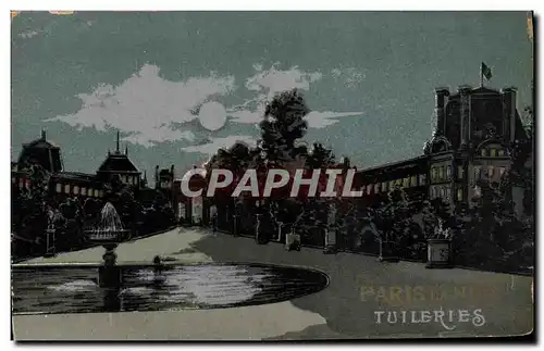 Cartes postales Paris Tuileries