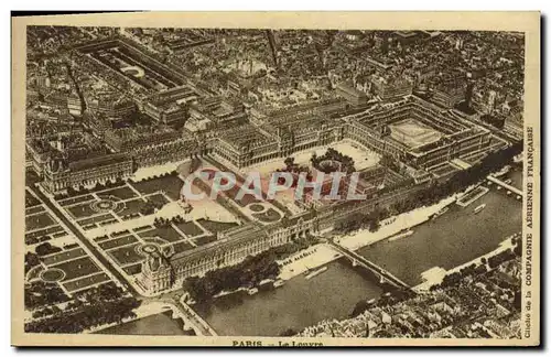 Cartes postales Paris Le Louvre