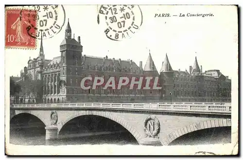 Cartes postales Paris La Conciergerie