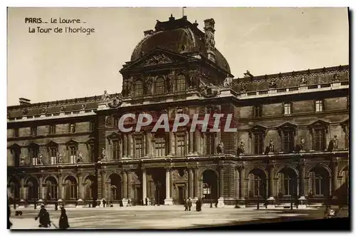 Cartes postales Paris Le Louvre La Tour de L Horloge