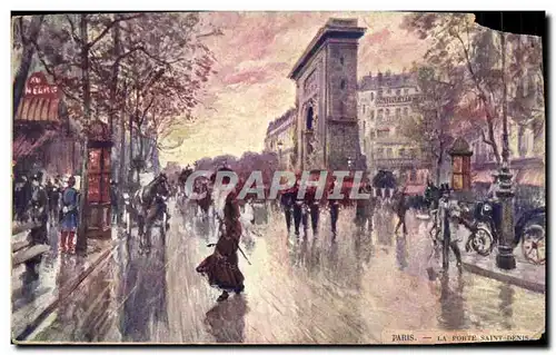 Cartes postales Paris La Porte Saint Denis